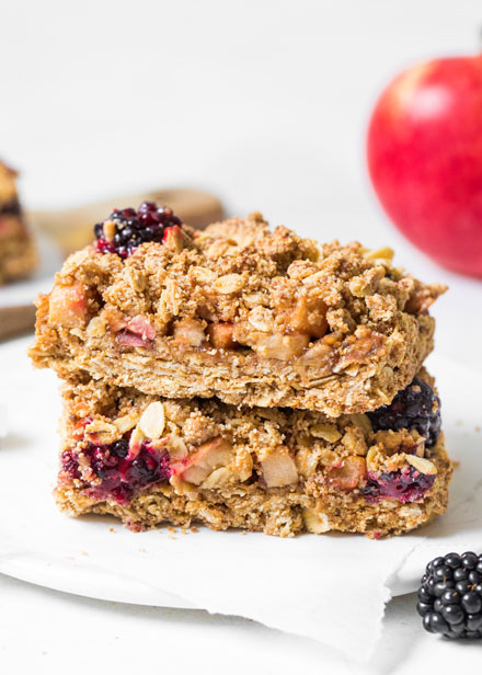 Apple Blackberry Bars