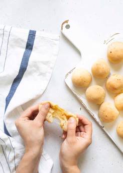 Brazilian Cheese Bread (Pão de Queijo)