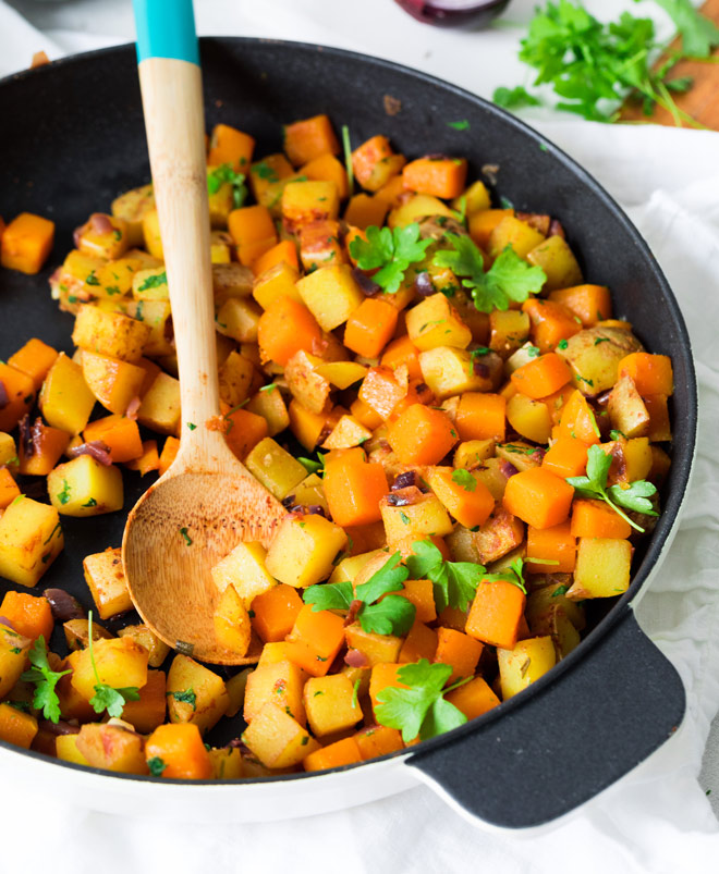 Butternut Potato Hash