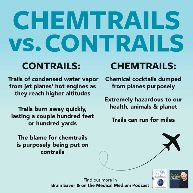 Chemtrails vs. Contrails