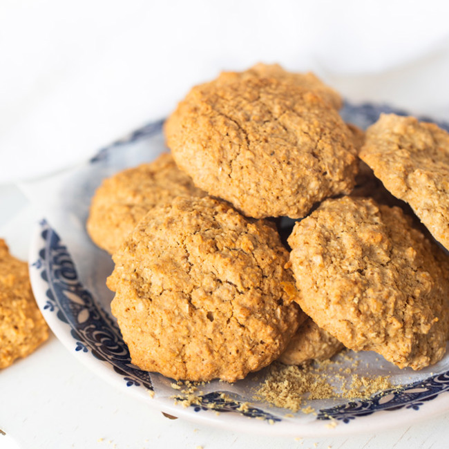 Ginger Oat Biscuits
