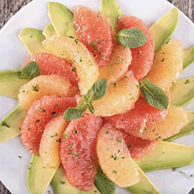 Grapefruit Avocado Salad