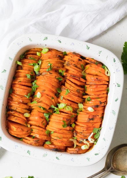 Herbed Sweet Potato Bake