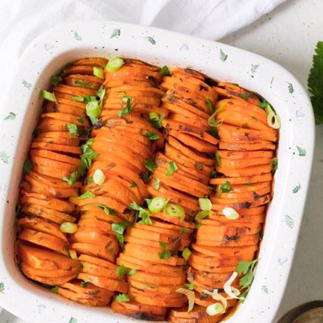 Herbed Sweet Potato Bake