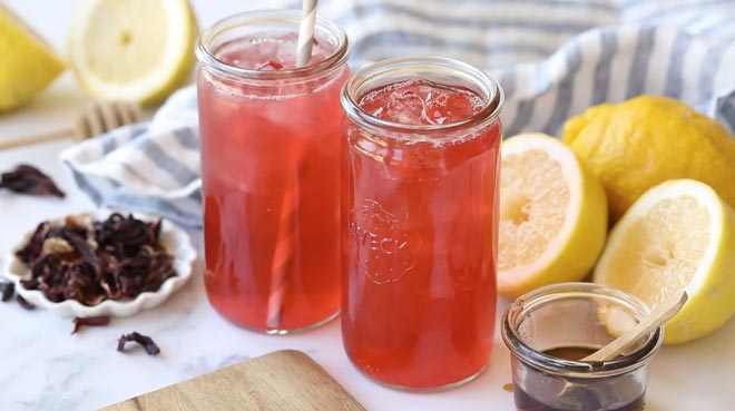 Hibiscus Lemonade 