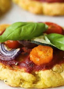 Mini Potato Cake Pizzas