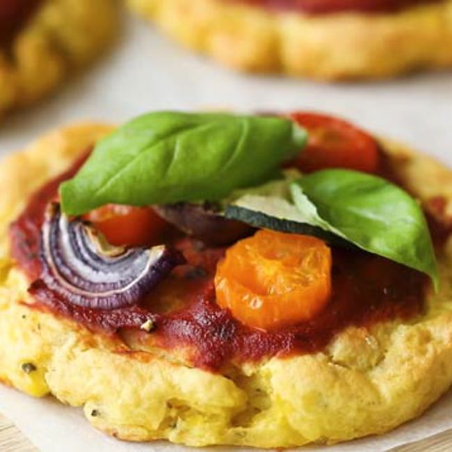 Mini Potato Cake Pizzas