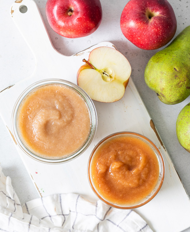 Applesauce or Pear Sauce