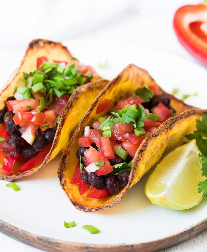 Black Bean Potato Tacos