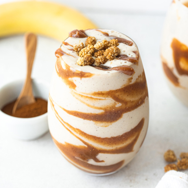 Caramel Date Chaga Shake