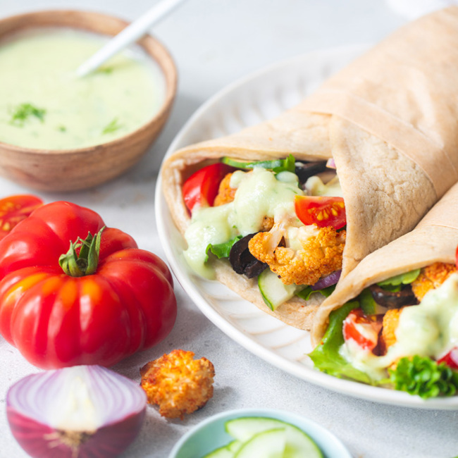 Cauliflower Gyros