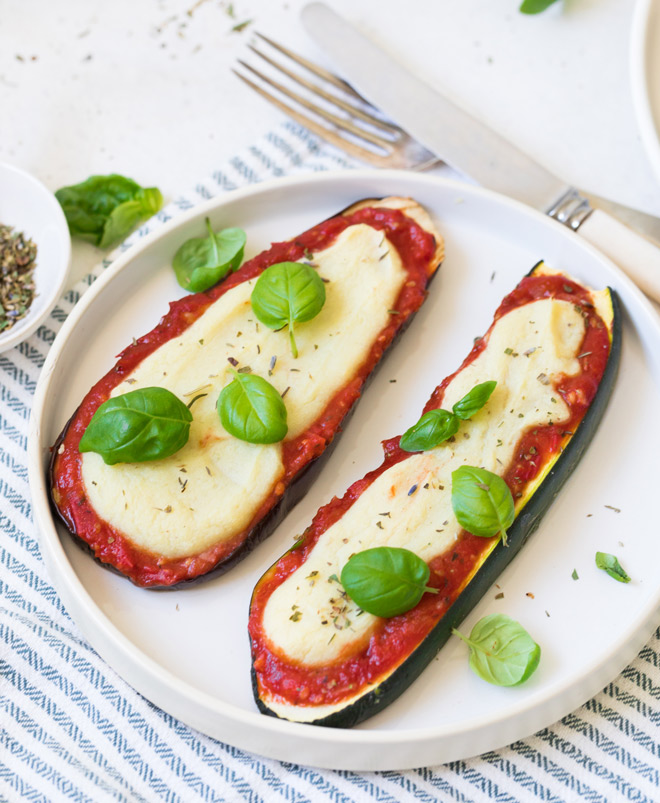 Eggplant & Zucchini Parm