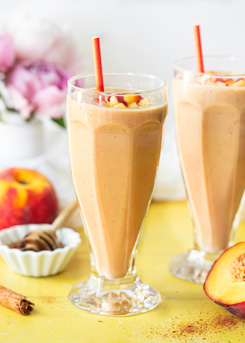 Peach Pie Milkshake