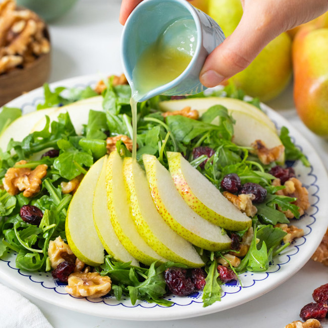 Pear Arugula Salad