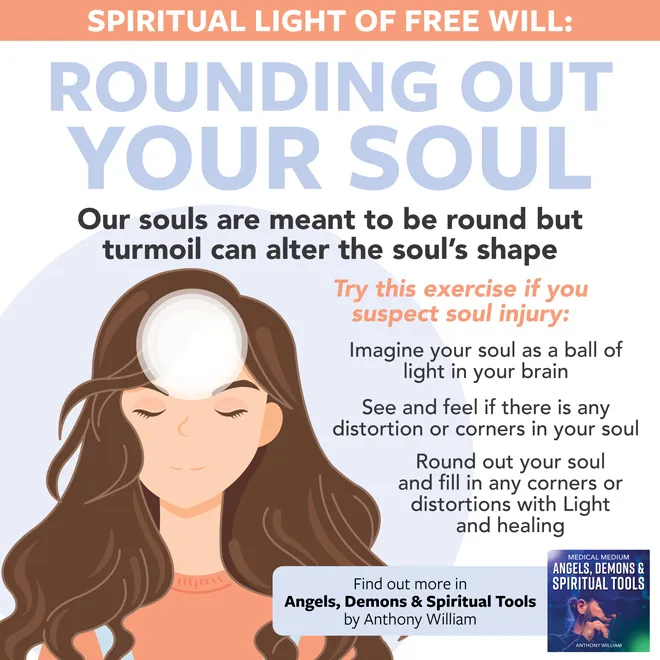 Spiritual Light Of Free Will - Rounding Out Your Soul