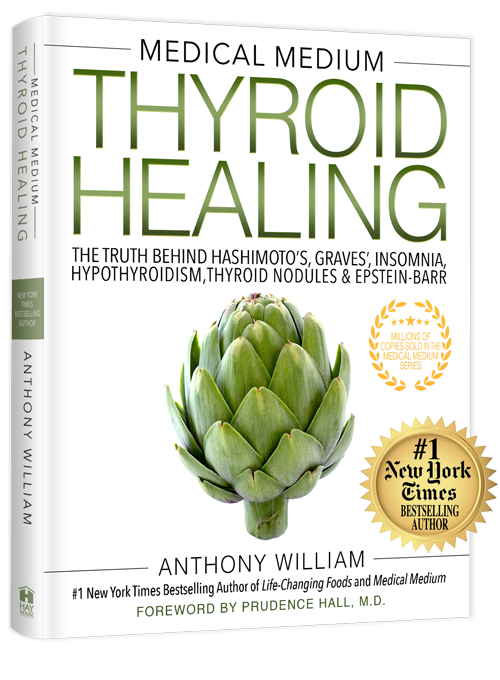 Thyroid Healing The Truth Behind Hashimoto's, Graves', Insomnia, Hypothyroidism, Thyroid Nodules & Epstein-Barr by Anthony William, Medical Medium